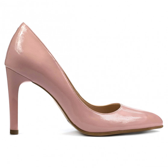 Zapatos elegantes de mujer 1276 charol rosa