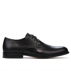 Zapatos elegantes para hombres (tallas grandes) 878m negro