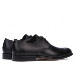 Zapatos elegantes para hombres (tallas grandes) 878m negro