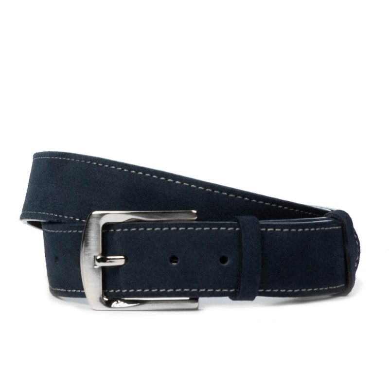 Cinturón unisex 01bc azul terciopelo