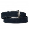 Cinturón unisex 01bc azul terciopelo