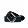 Cinturón unisex 01bc azul terciopelo