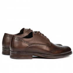 Zapatos elegantes para hombres 908 a café
