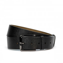 Cinturón hombre 41b negro prensado
