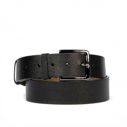Cinturón hombre 41b negro prensado