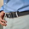 Correa hombre 38bc negro lifestyle