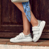 Zapatillas deportivas de mujer 6008sc blanco combinado lifestyle