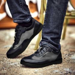 Zapatillas deportivas hombre 886 negro combinado lifestyle