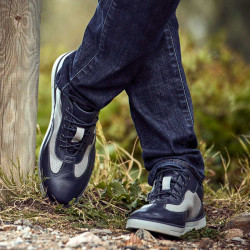 Zapatillas deportivas hombre 886 índigo combinado