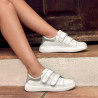 Zapatillas deportivas de mujer 6008sc blanco combinado