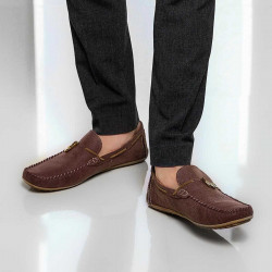 Mocasines hombre 863 g burdeos