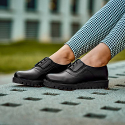 Zapatos casuales de mujer 6018 negro