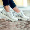 Zapatillas deportivas de mujer 694 blanco nácar combinado lifestyle