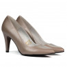 Zapatos elegantes de mujer 1234 capuchino