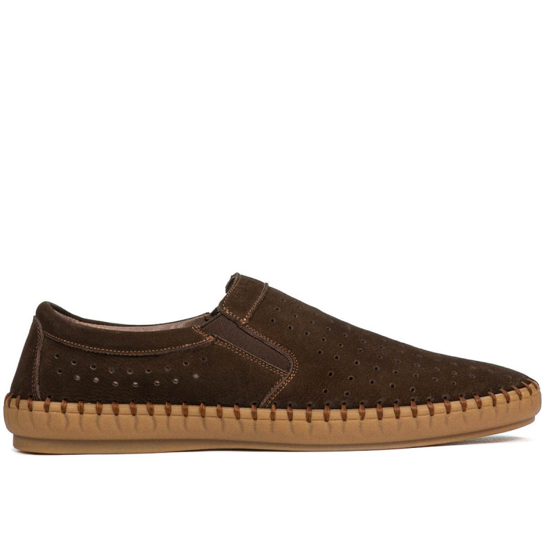 Mocasines hombre 820 bufo café