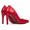 Zapatos elegantes de mujer 1276 rojo