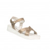 Sandalias para mujer 5049-1 pitón arena