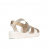Sandalias para mujer 5049-1 pitón arena