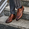 Zapatos elegantes para hombre 907 a marrón lifestyle