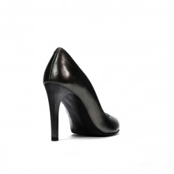 Zapatos elegantes de mujer 1276 plateado nacarado