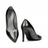 Zapatos elegantes de mujer 1276 plateado nacarado