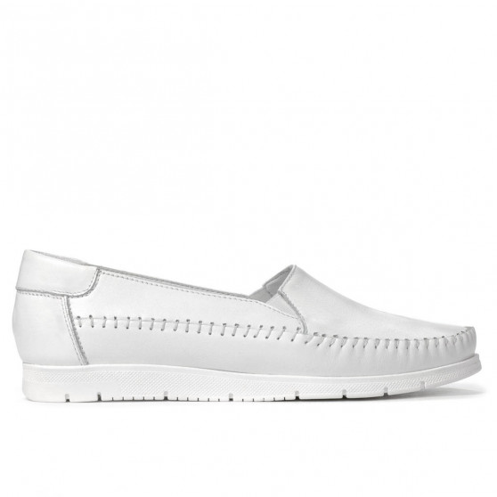 Mocasines de mujer 6023 blanco