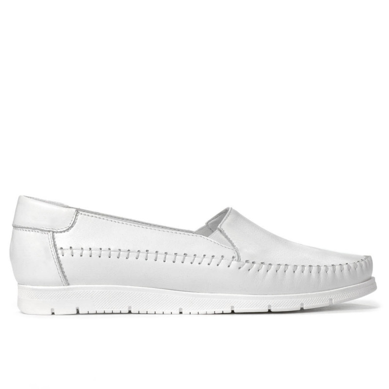 Mocasines de mujer 6023 blanco