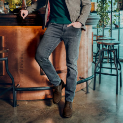 Zapatos casuales para hombres 881 bufo café lifestyle