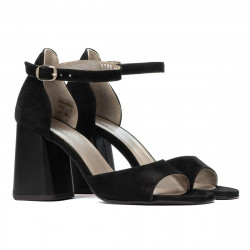 Sandalias mujer 1280 negro antilope