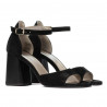 Sandalias mujer 1280 negro antilope