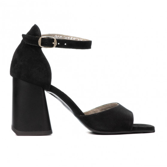 Sandalias mujer 1280 negro antilope
