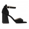 Sandalias mujer 1280 negro antilope