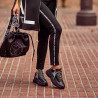 Zapatillas deportivas para mujer 6015 negro combinado