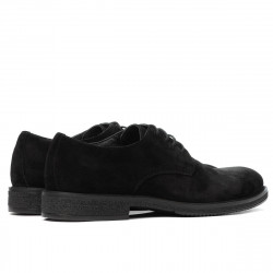 Zapatos casuales/elegantes para hombre 918 negro terciopelo