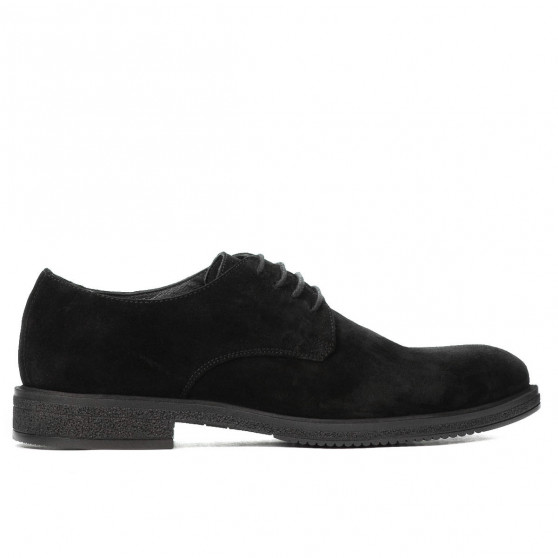 Zapatos casuales/elegantes para hombre 918 negro terciopelo