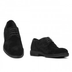 Zapatos casuales/elegantes para hombre 918 negro terciopelo