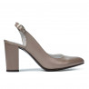 Sandalias mujer 1281 capuchino nácar