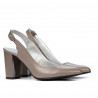 Sandalias mujer 1281 capuchino nácar