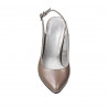 Sandalias mujer 1281 capuchino nácar