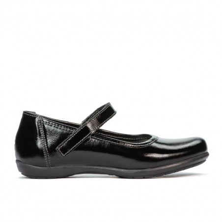 Zapatos de niños 151-1 charol negro