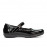 Zapatos de niños 151-1 charol negro