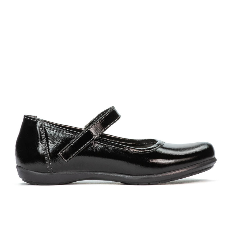 Zapatos de niños 151-1 charol negro