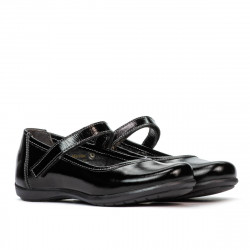 Zapatos de niños 151-1 charol negro
