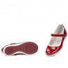 Zapatos para niños 151-1 charol burdeos