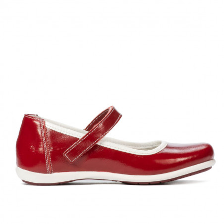 Zapatos para niños 151-1 charol burdeos