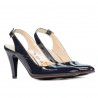 Sandalias de mujer 1236 charol índigo