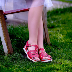 Sandalias de mujer 5032 rojo lifestyle