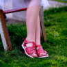 Sandalias de mujer 5032 rojo lifestyle