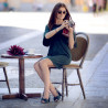 Sandalias de mujer 1256 turquesa antílope lifestyle