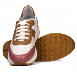 Zapatillas deportivas mujer 6030 rosa+blanco
